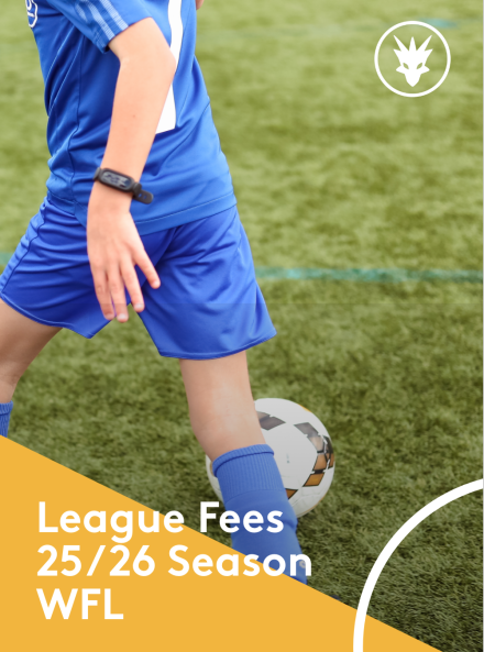 WFL Season League Fee : U7s - U11s 25/26 Season